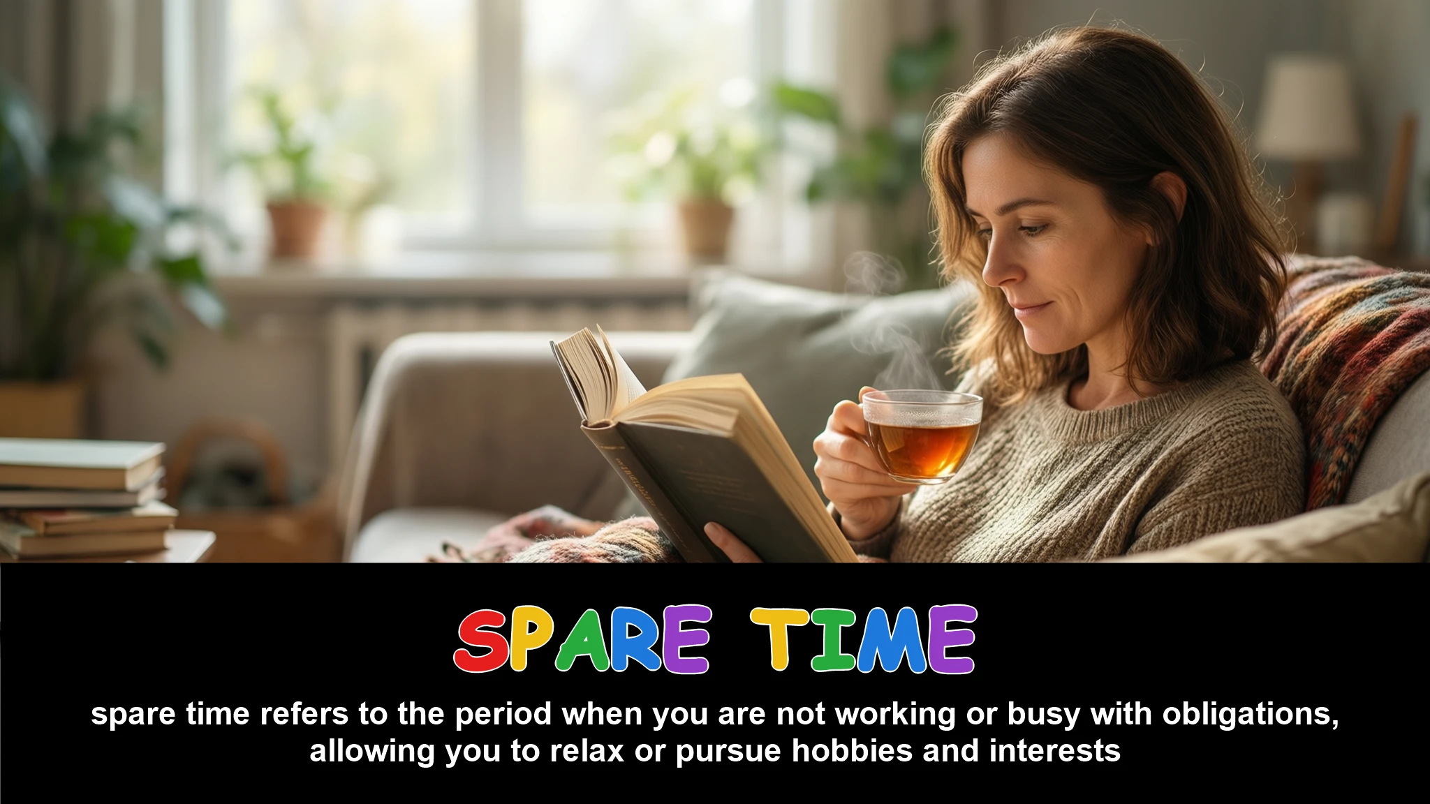 English Illustration for spare time